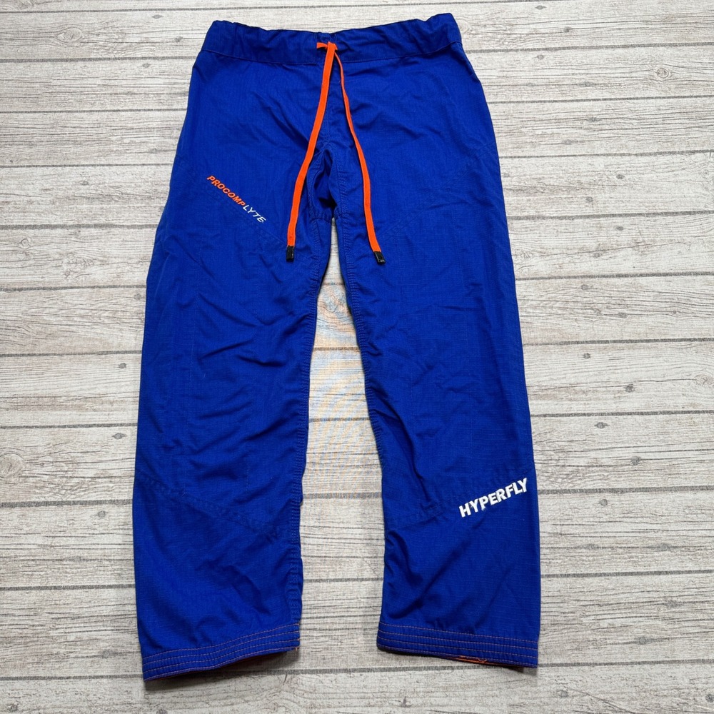 Hyperfly Procomp Lyte Pants Adult Zero Blue Ripstop Straight Leg MMA Tactical